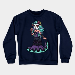 Sugar Skull Girl Crewneck Sweatshirt